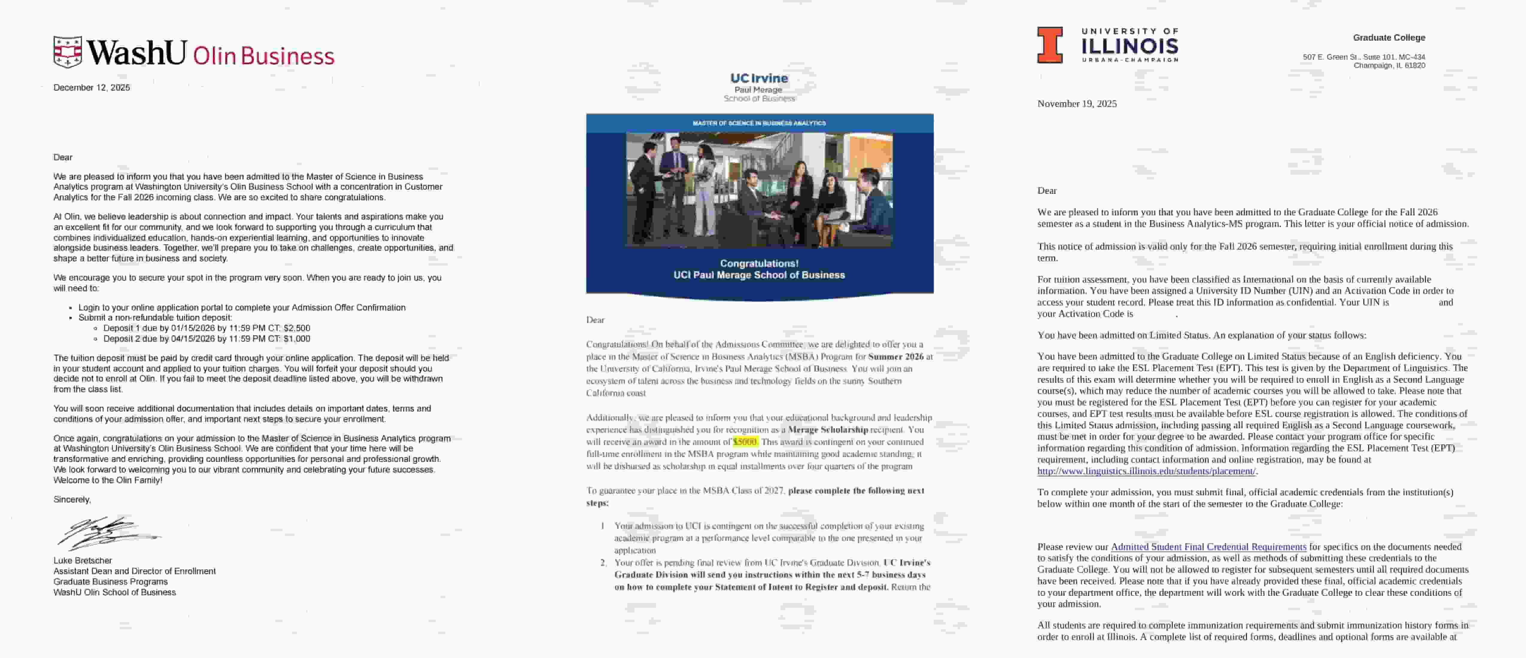 央财统计学学子低均分，狂揽3所美国Top院校硕士offer！