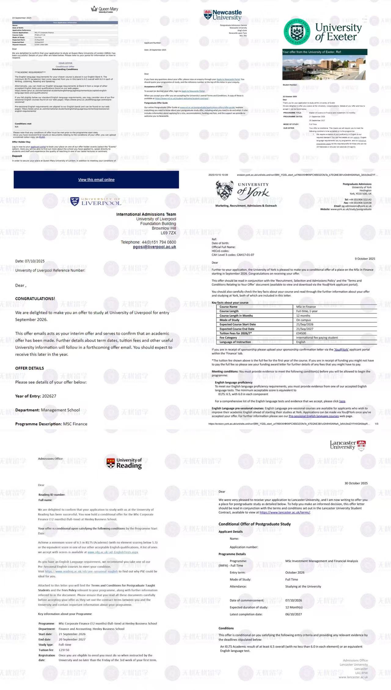 双非金融80分逆袭！山西工程技术学院学子斩获7所英国名校offer！