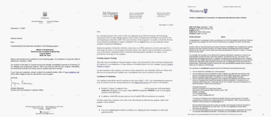 加拿大硕士|山东大学计算机学子无GRE斩获3枚加拿大TOP名校工科offer！