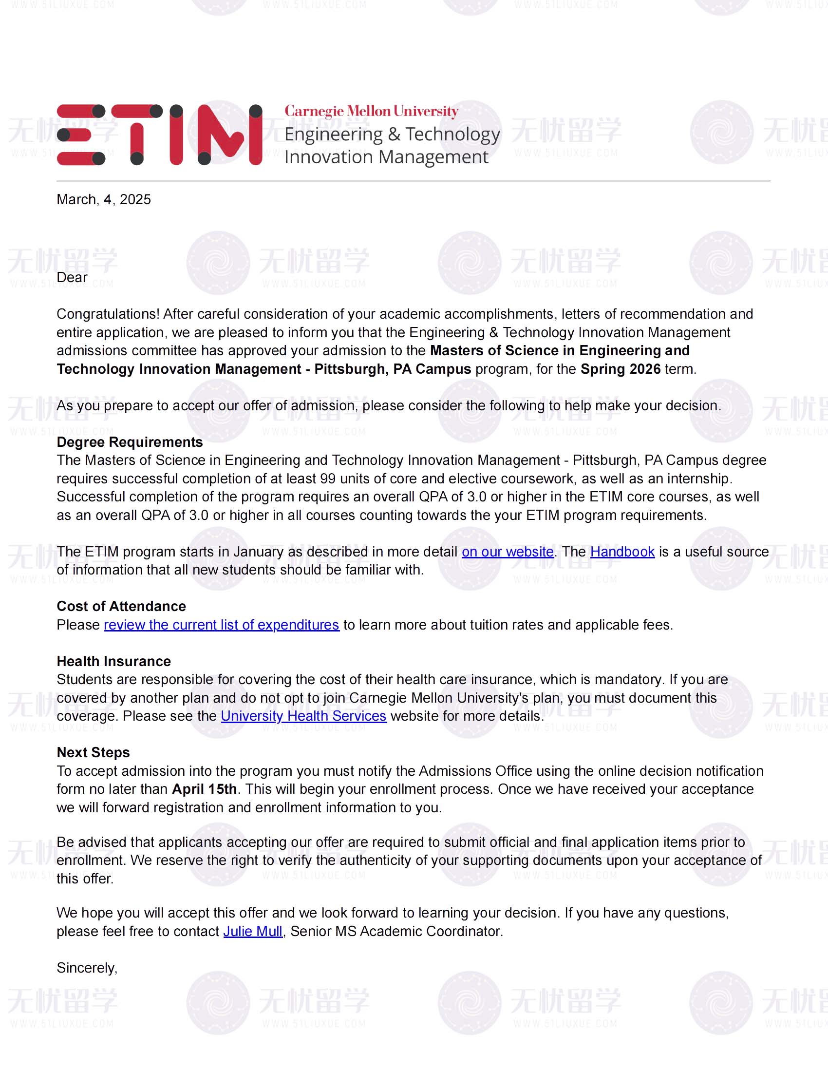 美研案例：武大计算机+均分87+托福105，斩获宾大+CMU+普渡3所美国硕士录取！