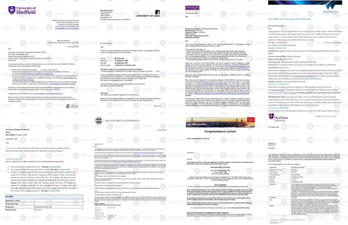 双非逆袭！无忧留学助西北师大播音生斩获26fall英国名校8枚offer！