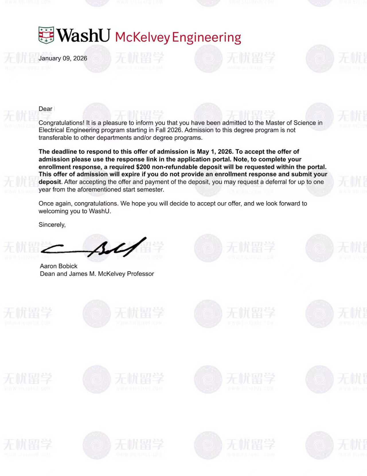 美国+澳洲硕士联申：211学子低GPA，斩获WUSTL+新南威尔士offer！